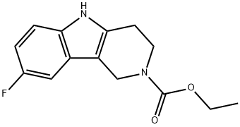 ETHYL 8-FLUORO-1,3,4,5-TETRAHYDRO-2H-PYRIDO[4,3-B]INDOLE-2-CARBOXYLATE price.