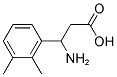 3-AMINO-3-(2,3-DIMETHYL-PHENYL)-PROPIONIC ACID Struktur
