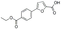 5-[4-(ETHOXYCARBONYL)PHENYL]-2-FUROIC ACID Struktur