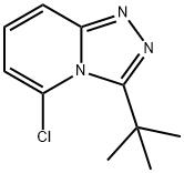 3-(TERT-BUTYL)-5-CHLORO[1,2,4]TRIAZOLO[4,3-A]PYRIDINE Struktur