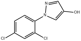 1-(2,4-DICHLOROPHENYL)-1H-PYRAZOL-4-OL Struktur