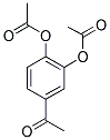 ACETIC ACID 2-ACETOXY-5-ACETYL-PHENYL ESTER Struktur