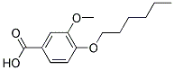 4-HEXYLOXY-3-METHOXY-BENZOIC ACID Struktur