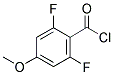2,6-DIFLUORO-4-METHOXYBENZOYL CHLORIDE Struktur