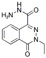 3-ETHYL-4-OXO-3,4-DIHYDRO-PHTHALAZINE-1-CARBOXYLIC ACID HYDRAZIDE Struktur