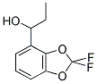 1-(2,2-DIFLUOROBENZO[1,3]-DIOXOL-4-YL)PROPAN-1-OL Struktur