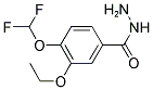 4-DIFLUOROMETHOXY-3-ETHOXY-BENZOIC ACID HYDRAZIDE Struktur