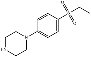 1-(4-ETHANESULFONYL-PHENYL)-PIPERAZINE Struktur