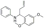 [1-(2,5-DIMETHOXY-PHENYL)-BUT-3-ENYL]-PHENYL-AMINE Struktur