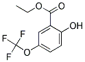 2-HYDROXY-5-TRIFLUOROMETHOXYBENZOIC ACID ETHYL ESTER Struktur