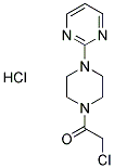 2-[4-(CHLOROACETYL)PIPERAZIN-1-YL]PYRIMIDINE HYDROCHLORIDE Struktur