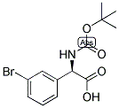 (R)-(3-BROMO-PHENYL)-TERT-BUTOXYCARBONYLAMINO-ACETIC ACID Structure