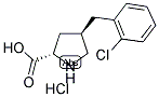 (R)-GAMMA-(2-CHLORO-BENZYL)-L-PROLINE-HCL Struktur