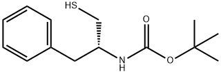 (R)-(1-MERCAPTOMETHYL-2-PHENYL-ETHYL)-CARBAMIC ACID TERT-BUTYL ESTER Struktur