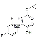 (R)-TERT-BUTOXYCARBONYLAMINO-(2,4-DIFLUORO-PHENYL)-ACETIC ACID Structure