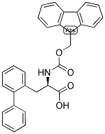 (R)-3-BIPHENYL-2-YL-2-(9H-FLUOREN-9-YLMETHOXYCARBONYLAMINO)-PROPIONIC ACID Structure