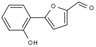 5-(2-HYDROXYPHENYL)-2-FURALDEHYDE Struktur