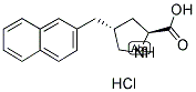 (R)-GAMMA-(2-NAPHTHALENYLMETHYL)-L-PROLINE-HCL Struktur