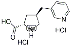 (R)-GAMMA-(3-PYRIDINYLMETHYL)-L-PROLINE-2HCL Struktur