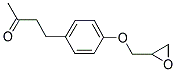 4-[4-(OXIRAN-2-YLMETHOXY)PHENYL]BUTAN-2-ONE Struktur