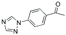 1-[4-(1H-1,2,4-TRIAZOL-1-YL)PHENYL]ETHANONE Struktur