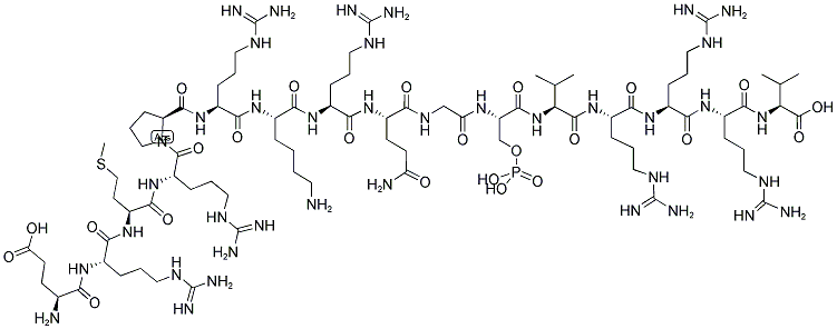 ERMRPRKRQG-PS-VRRRV Struktur