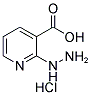 2-HYDRAZINO-NICOTINIC ACID HYDROCHLORIDE Struktur