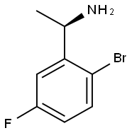 (1R)-1-(2-BROMO-5-FLUOROPHENYL)ETHYLAMINE Struktur