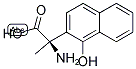 (2R)-2-AMINO-2-(1-HYDROXY(2-NAPHTHYL))PROPANOIC ACID Struktur