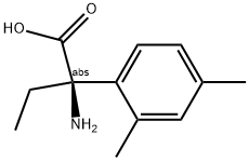 (2R)-2-AMINO-2-(2,4-DIMETHYLPHENYL)BUTANOIC ACID Struktur