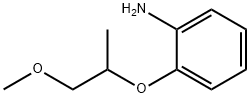 2-(2-METHOXY-1-METHYL-ETHOXY)-PHENYLAMINE Struktur
