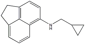 (1R)ACENAPHTHEN-5-YLCYCLOPROPYLMETHYLAMINE Struktur