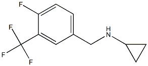 (1R)CYCLOPROPYL[4-FLUORO-3-(TRIFLUOROMETHYL)PHENYL]METHYLAMINE Struktur