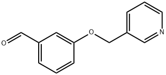 3-(PYRIDIN-3-YLMETHOXY)-BENZALDEHYDE Struktur