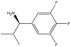 (1R)-2-METHYL-1-(3,4,5-TRIFLUOROPHENYL)PROPYLAMINE Struktur