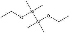 1,2-DIETHOXY-1,1,2,2-TETRAMETHYLDISILANE Structure