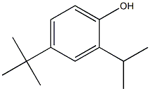 4-T-BUTYL-2-ISOPROPYLPHENOL Struktur
