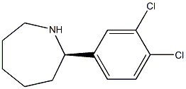 (R)-2-(3,4-DICHLOROPHENYL)AZEPANE Struktur