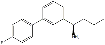 (1R)-1-[3-(4-FLUOROPHENYL)PHENYL]BUTYLAMINE Struktur