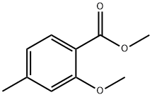 METHYL 2-METHOXY-4-METHYLBENZOATE Struktur