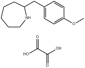 2-(4-METHOXY-BENZYL)-AZEPANE, OXALIC ACID Struktur