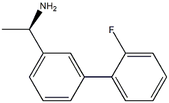(1R)-1-[3-(2-FLUOROPHENYL)PHENYL]ETHYLAMINE Struktur