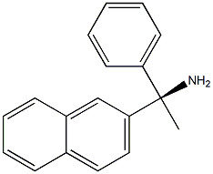 (1R)-1-(2-NAPHTHYL)-1-PHENYLETHYLAMINE Struktur