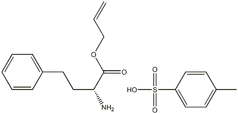 (R)-2-AMINO-4-PHENYL-BUTYRIC ACID-ALLYL ESTER P-TOSYLATE Struktur