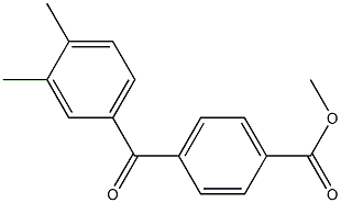 METHYL 4-(3,4-DIMETHYLBENZOYL)BENZOATE