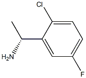 (1R)-1-(2-CHLORO-5-FLUOROPHENYL)ETHYLAMINE Struktur