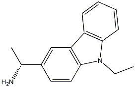 (1R)-1-(9-ETHYLCARBAZOL-3-YL)ETHYLAMINE Struktur