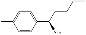 (1R)-1-(4-METHYLPHENYL)PENTYLAMINE Struktur