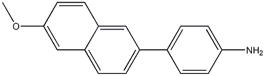 4-(6-METHOXY-NAPHTHALEN-2-YL)-PHENYLAMINE Structure