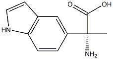 (2R)-2-AMINO-2-INDOL-5-YLPROPANOIC ACID Struktur